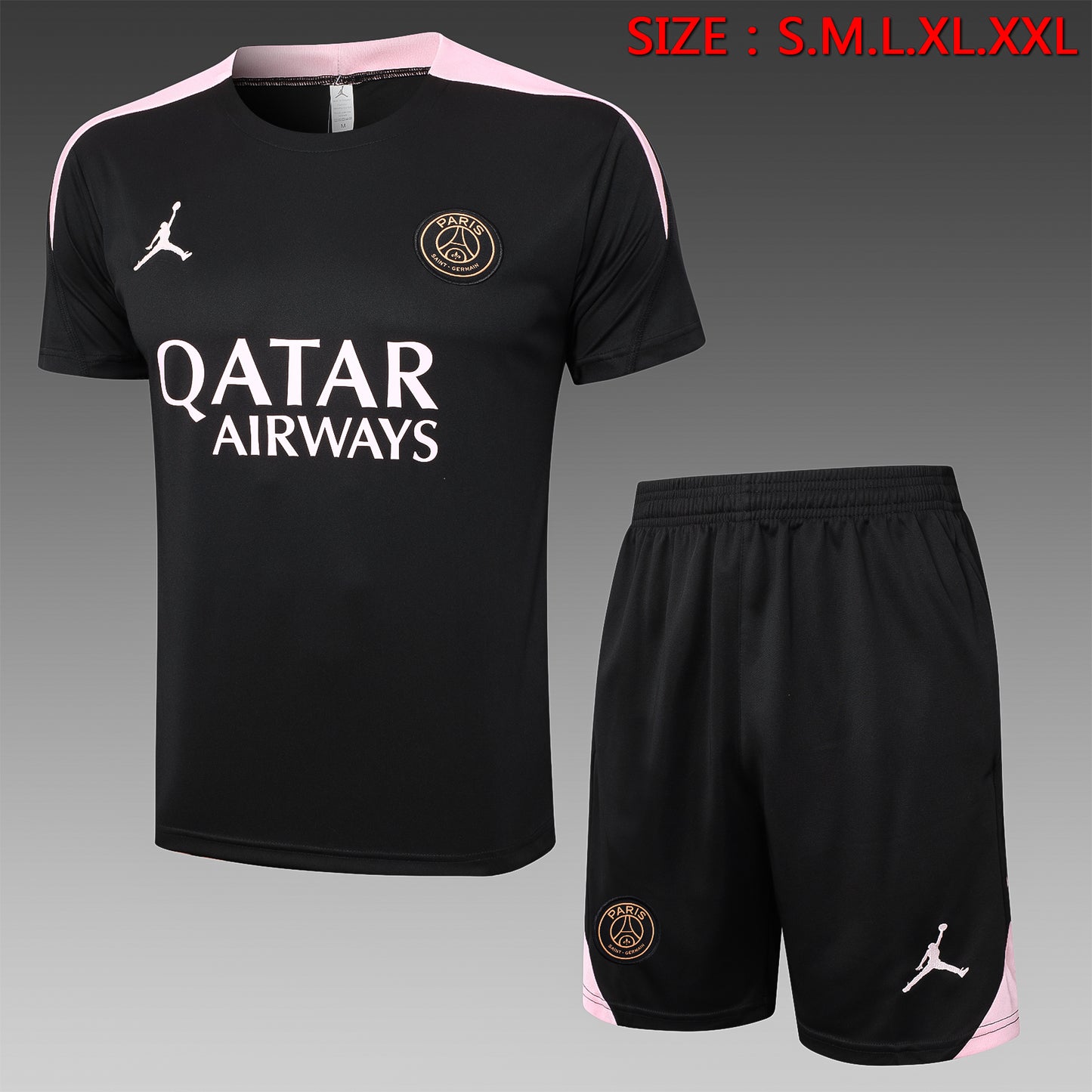 Short Sleeve Jordan Paris Black