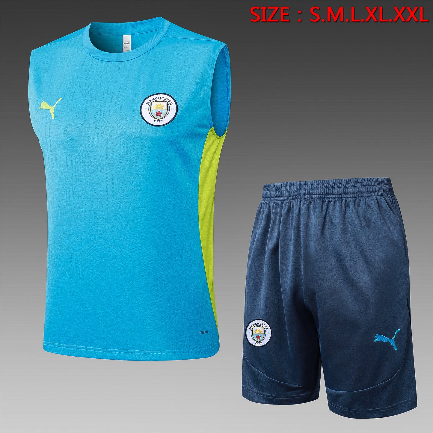 Vest Manchester City Lake Blue