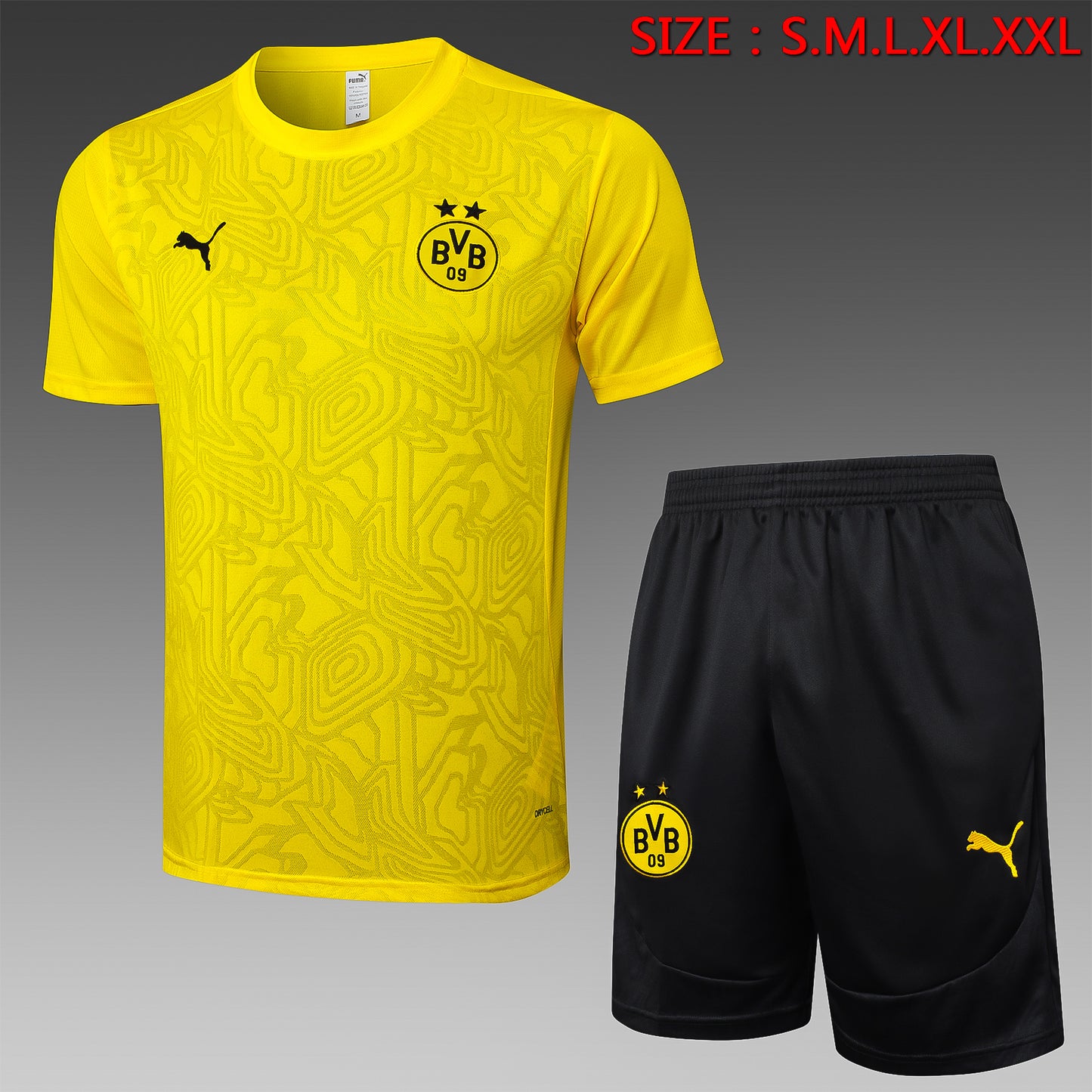 Short-Sleeved Yellow Dortmund