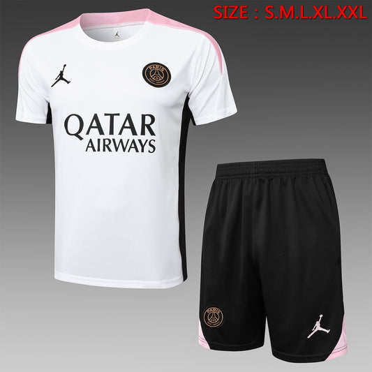 Short Sleeve Jordan Paris White