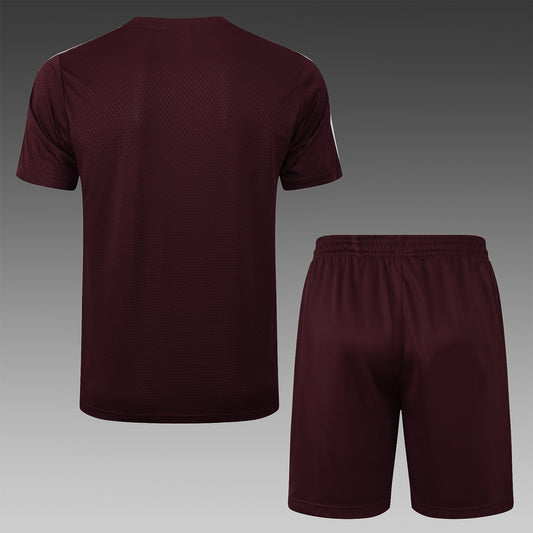 Short Sleeve Ajax Dark Red Retro Edition