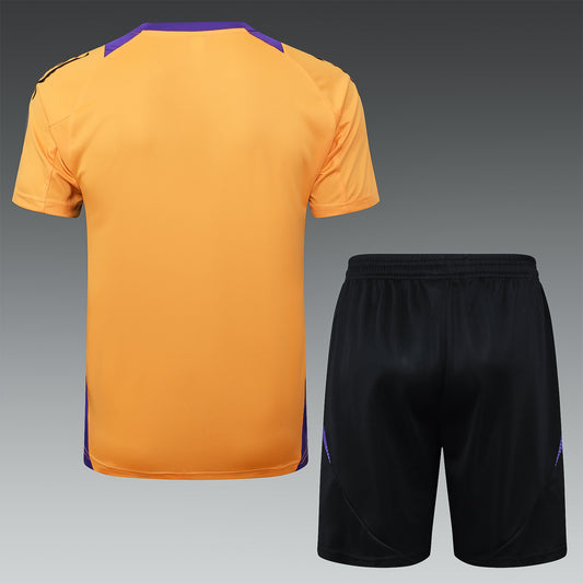 Short-Sleeved Real Madrid Orange