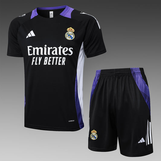 Short Sleeve 2425 Real Madrid Black