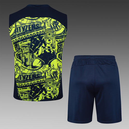 Vest Manchester City Green Inkjet