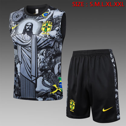 Vest Brazil Black Inkjet