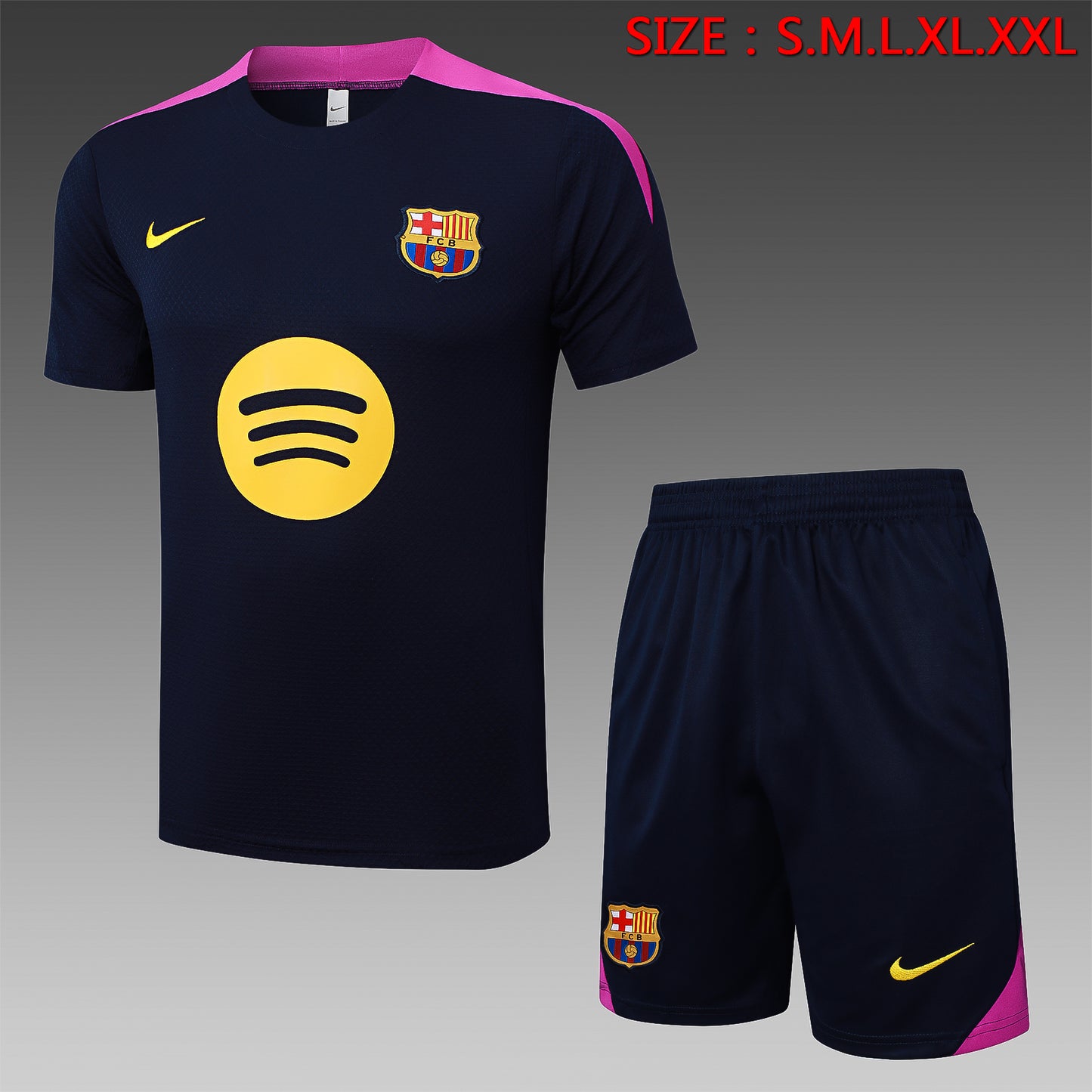 Short-Sleeved Barcelona Blue