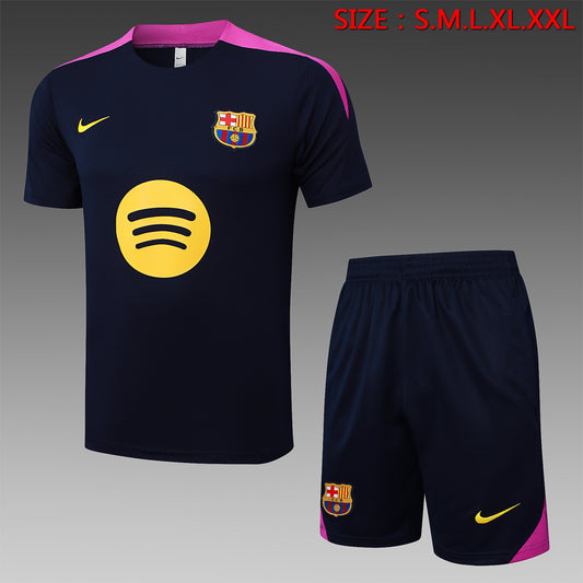Short-Sleeved Barcelona Blue
