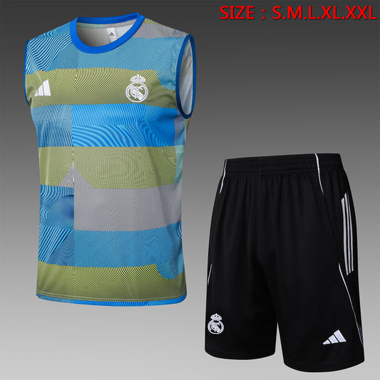 Real Madrid Blue And Green Stripes