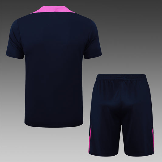 Short-Sleeved Barcelona Blue