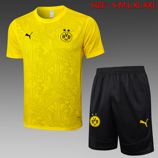 Short-Sleeved Yellow Dortmund